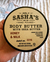 Load image into Gallery viewer, Honey &amp; Milk Body Butter | hand cream | extra creamy
